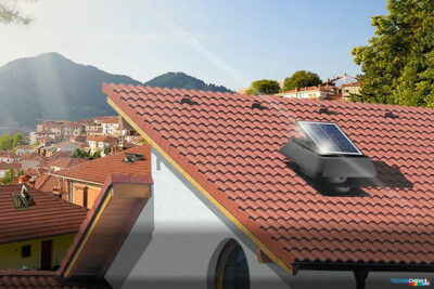 Installation extracteur d'air Solaire